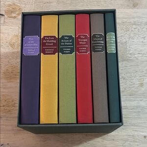 Folio Society Book Set Thomas Hardy with Slip Case